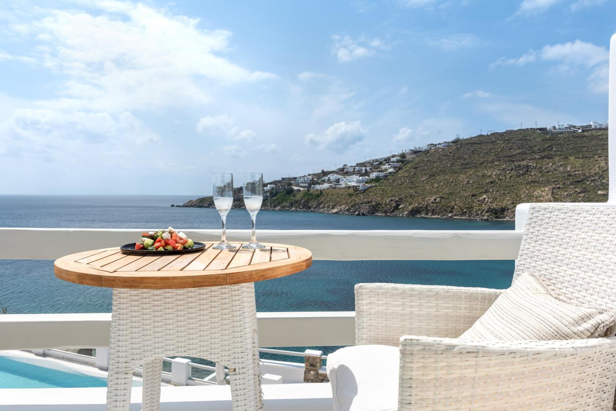 Nissaki Boutique Hotel Platys Gialos  Rom bilde