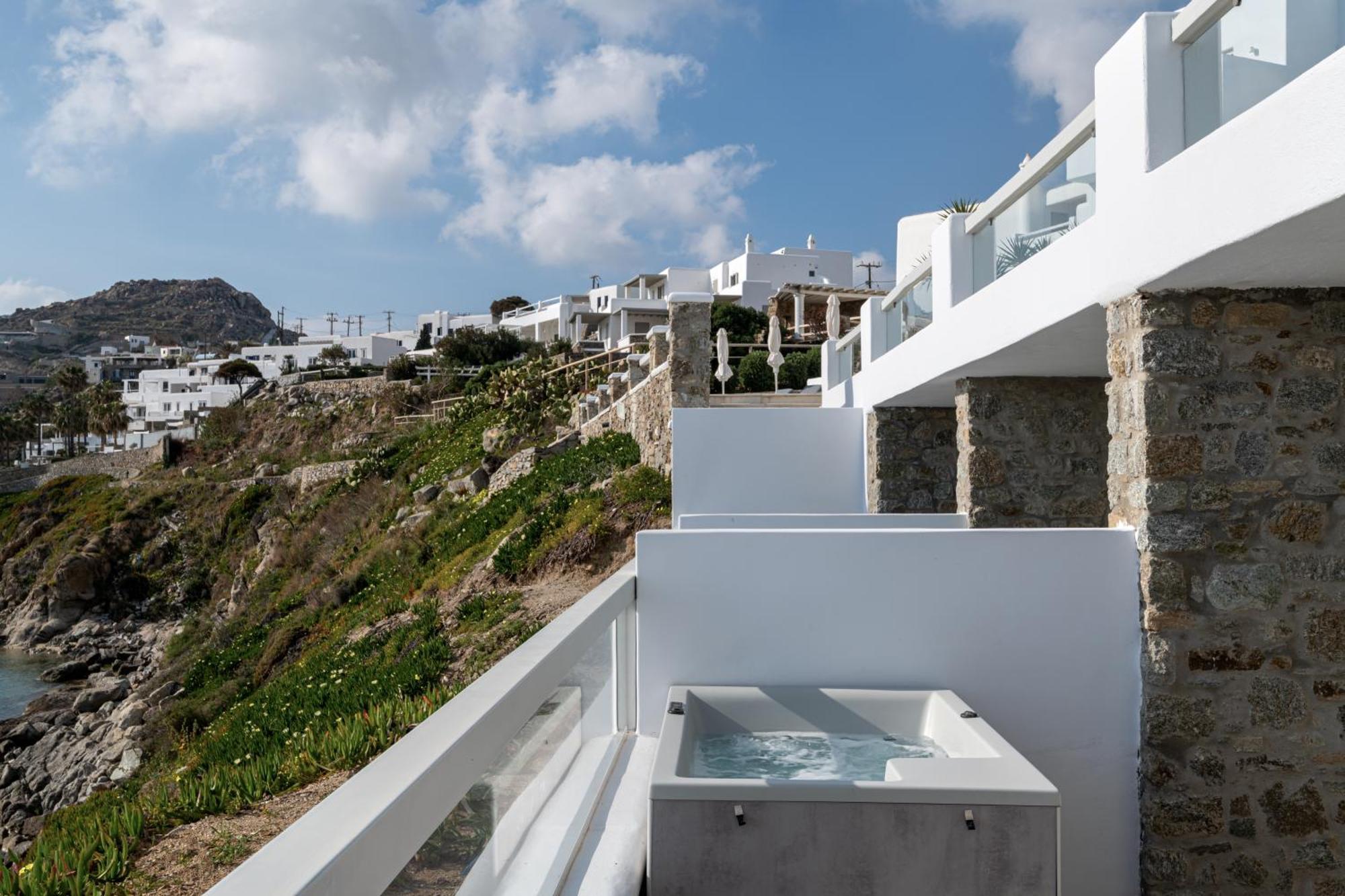 Nissaki Boutique Hotel Platys Gialos  Eksteriør bilde