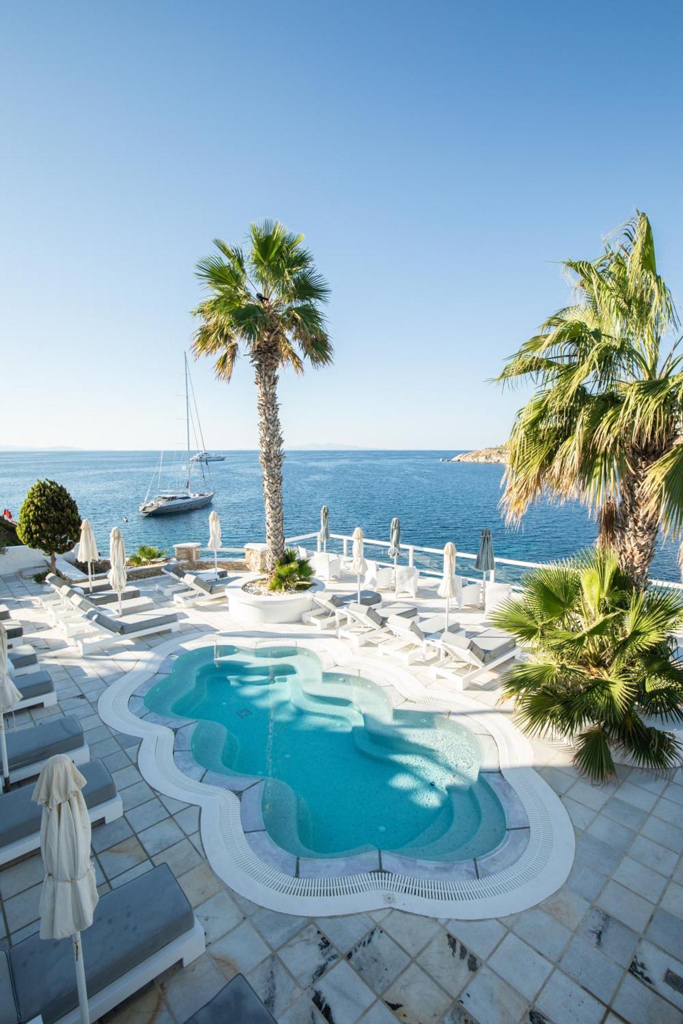 Nissaki Boutique Hotel Platys Gialos  Eksteriør bilde