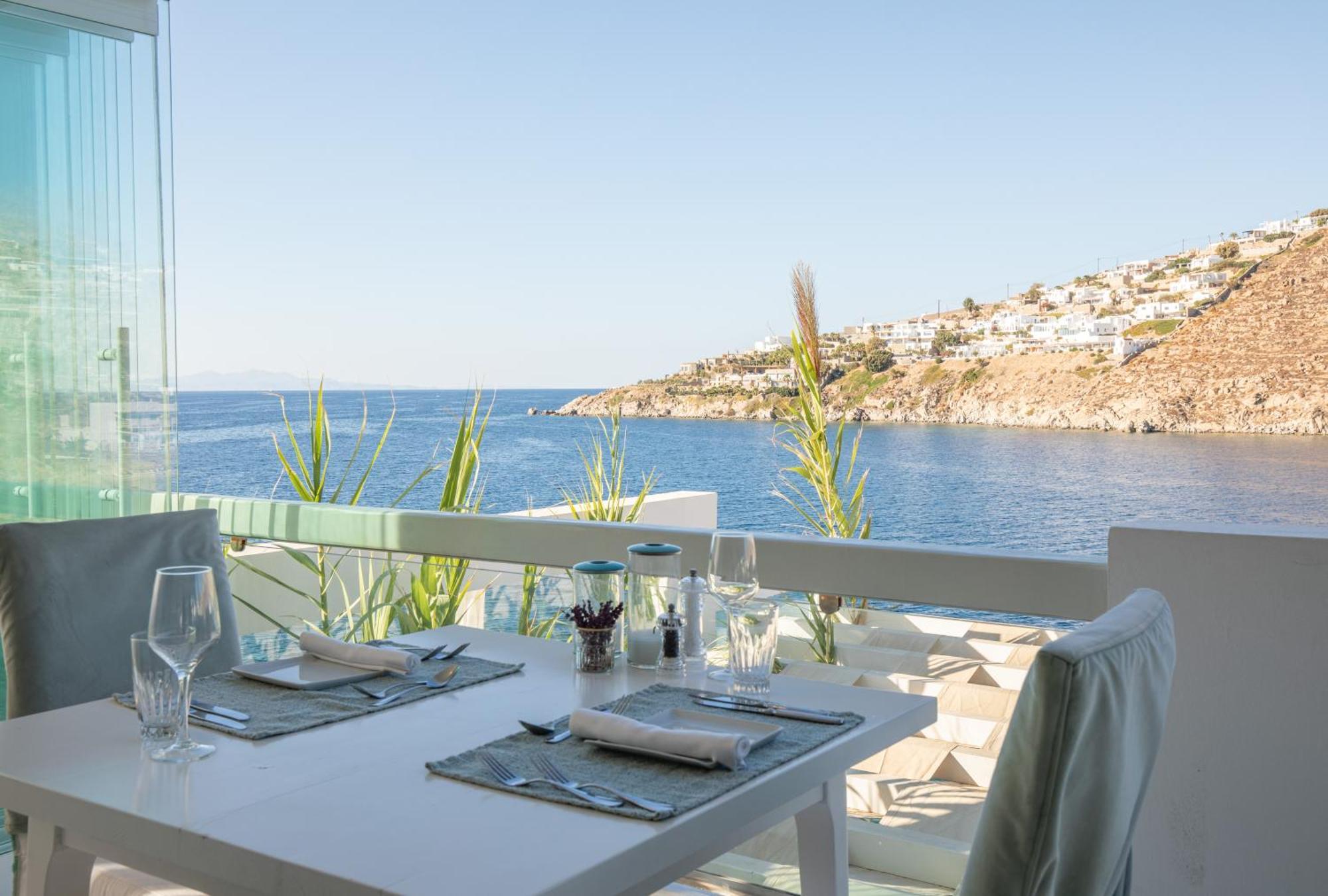 Nissaki Boutique Hotel Platys Gialos  Eksteriør bilde