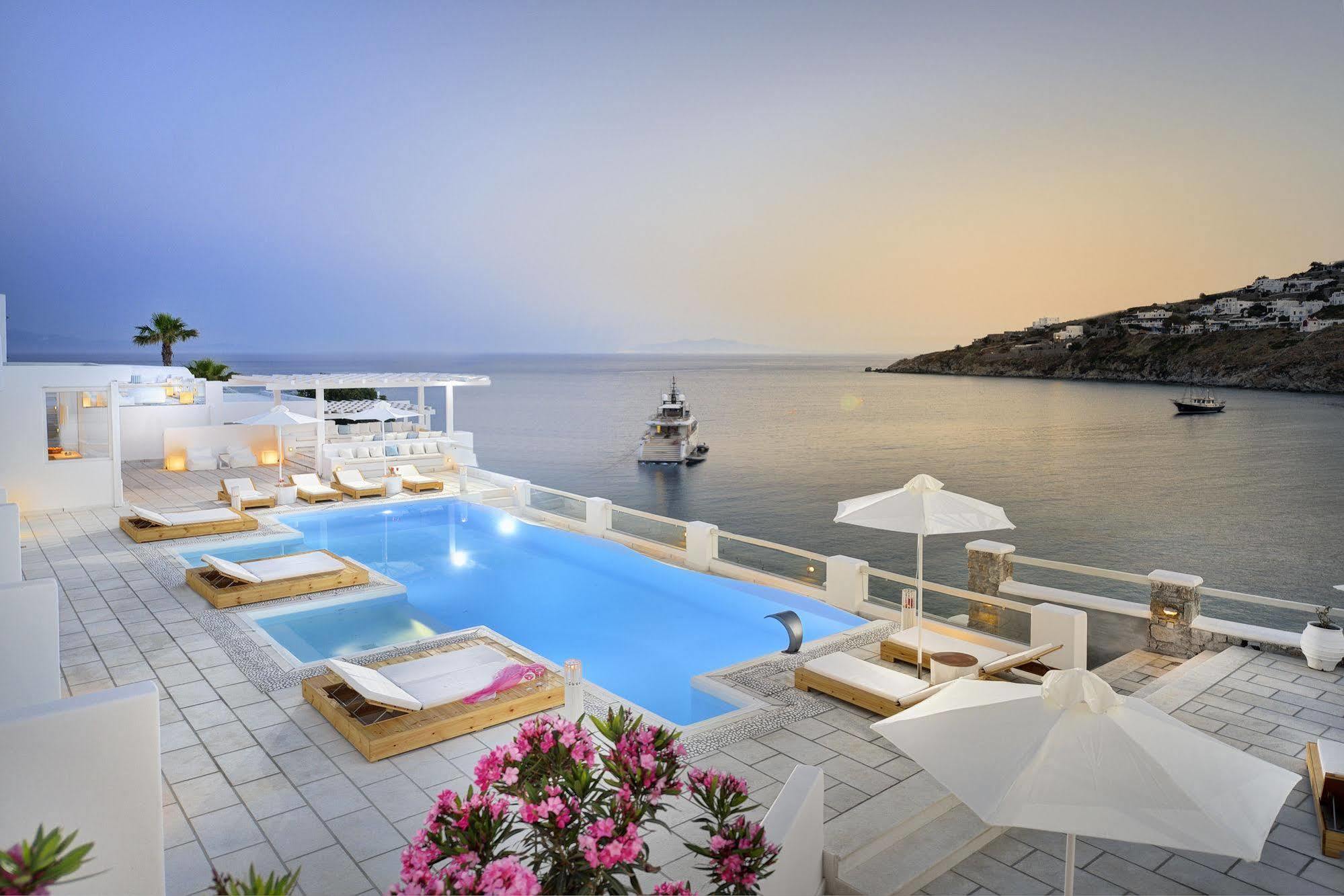 Nissaki Boutique Hotel Platys Gialos  Eksteriør bilde